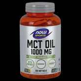 Huile MCT Huile MCT 1000 MG 150 gélules NOW FOODS